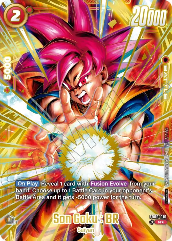 Son Goku : BR FB09-010 Ultimate Battle Promo Sealed