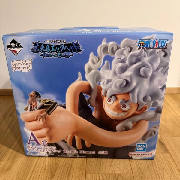 Figure Ichiban Kuji One Piece Future Island Egghead Burst of Energy - A Prize Monkey D. Luffy Gear 5 vs. Borsalino Revib