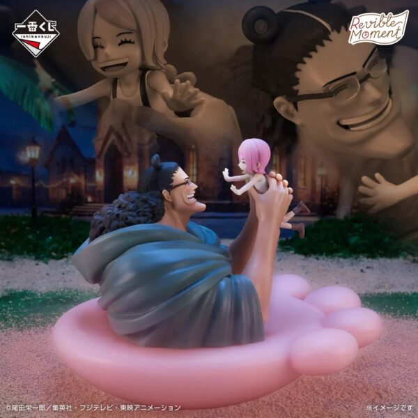 Figure Ichiban Kuji One Piece Dramatic Memories - B Prize Revible Moment Kuma & Bonney