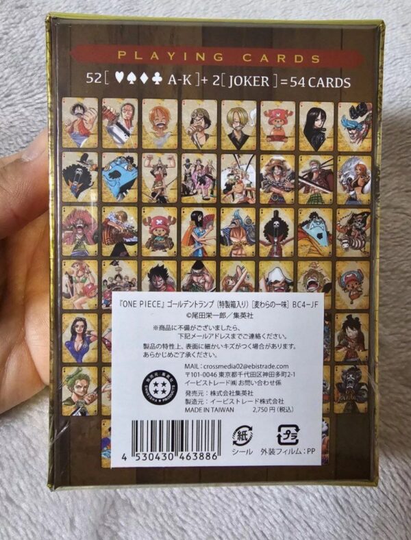 Mazzo One Piece Golden Cards sigillato