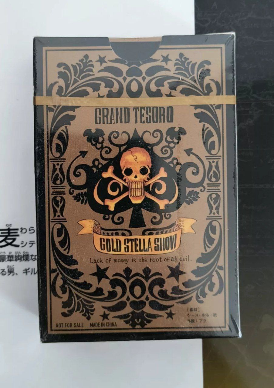 Mazzo promozionale del film One Piece Gold sigillato