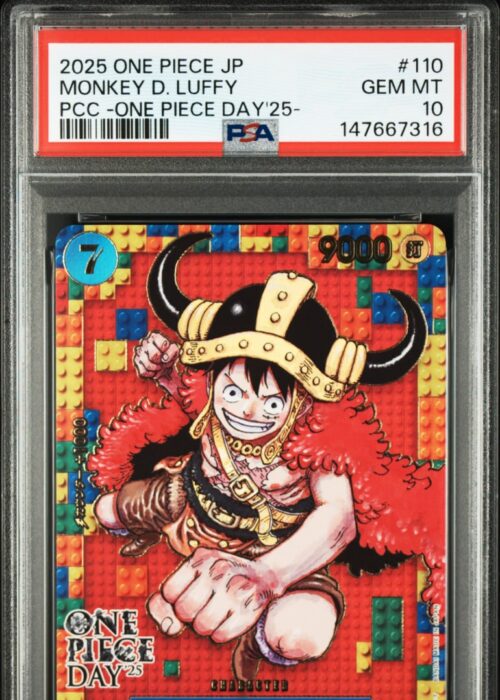 Luffy One Piece Day 25 PSA 10