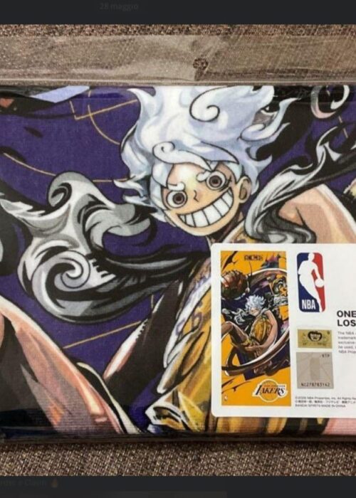 One Piece x NBA Sports Towel Los Angeles Lakers (80 x 34 cm)