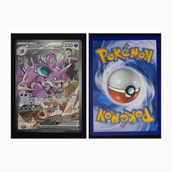 Nidoking ex del Team Rocket DRI 233 Pokemon Destined Rivals