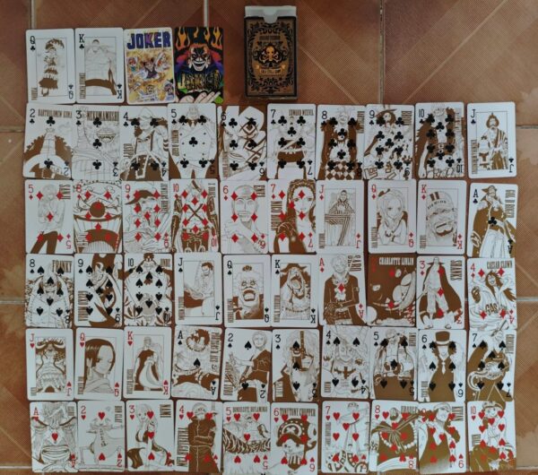 One Piece Film Gold Cards Deck