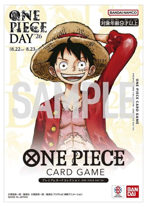Premium Card Collection ONE PIECE DAY '26 (Aprile 2027)