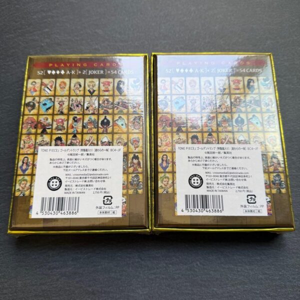 Mazzo One Piece Golden Playing Cards sigillato