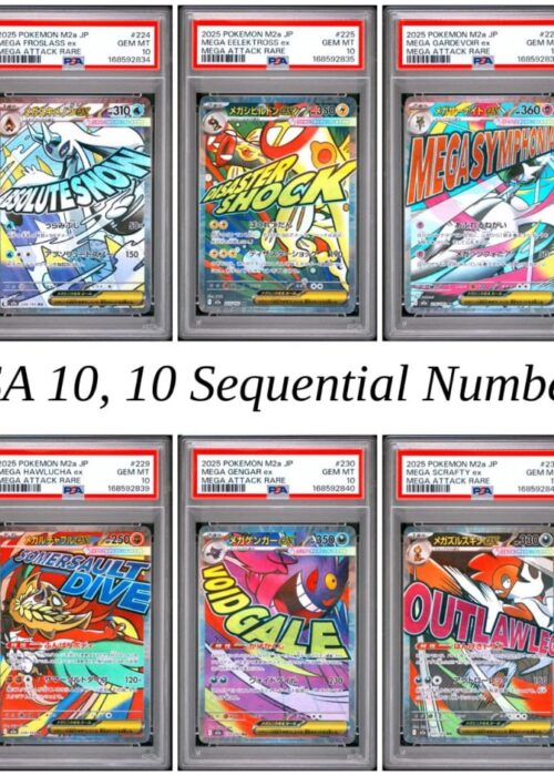Set Completo 10 Mega Attack Mega Dream SEQUENZIALE