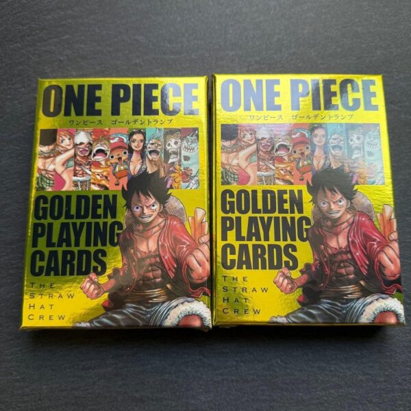 One Piece Golden Playing Cards