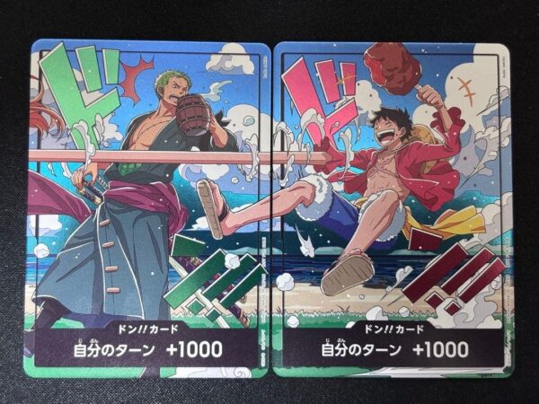 Luffy + Zoro Don!! World Unification Commemorative Promo