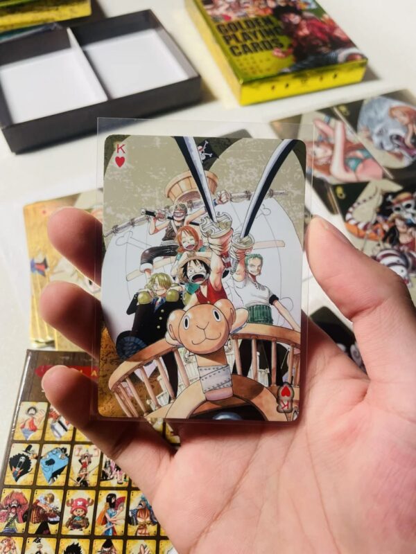 One Piece Golden Playing Cards
